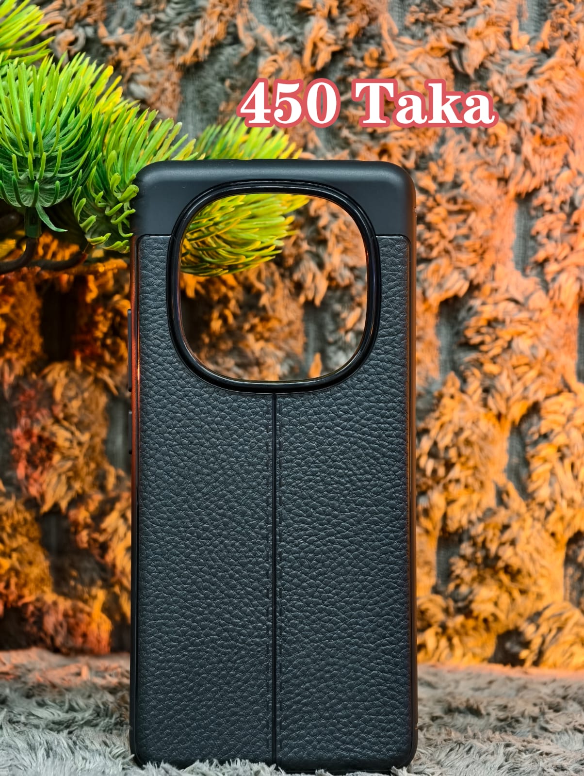 Soft Silicon Back Cover With Texture Grip For Redmi Note 14 Pro